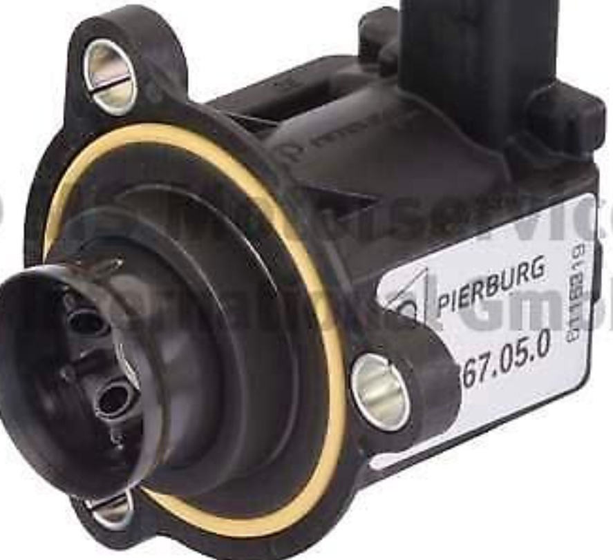 PIERBURG 7.05367.05.0 DIVERTER VALVE, CHARGER FOR MINI, POLESTAR, VOLVO, ASIA