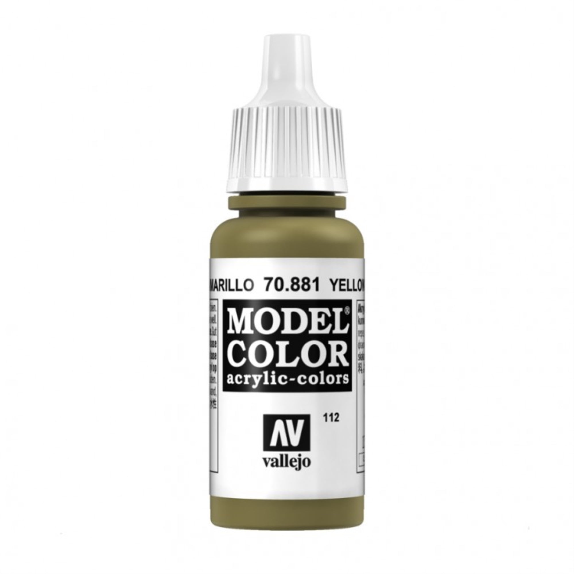 Vallejo Model Color 17ml Arylic Paint - Yellow Green Fs 34259 - Image 6