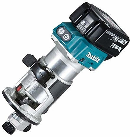 MAKITA DRT50RTJX2 18v Router / Trimmer 1/4"" collet