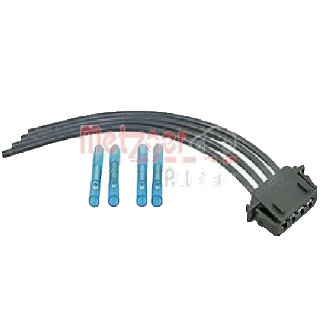 METZGER 2324056 Cable Repair Set, air con. compressor series resistor for AUDI,S