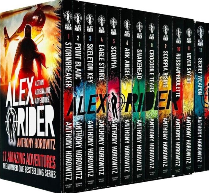 Alex Rider Series 1 - 13 Books Set By Anthony Horowitz Secret Weapon, Nightshade