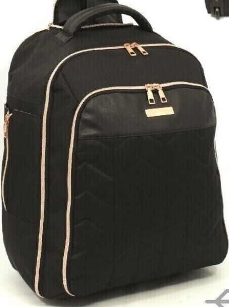 CABIN APPROVED WHEELED RUCKSACK | TRAVEL LAPTOP BAG, ROLLING BACKPACK, HOLDAL UK