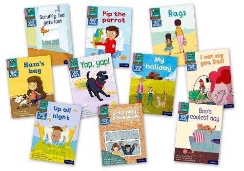 Read Write Inc. Phonics Book Bag Books: Pink Set 3 Storybooks Mixed Pack of 10 - Image 2