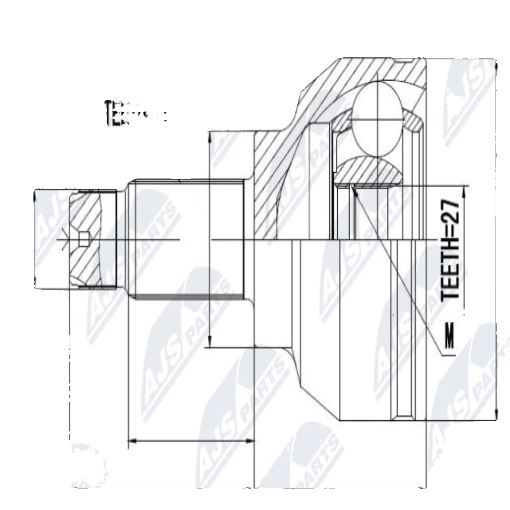 Joint Set, Drive Shaft/Outer Compatible With BMW 3 E46 4WD 99-05 OE Zu Vergl.: 3 - Image 7