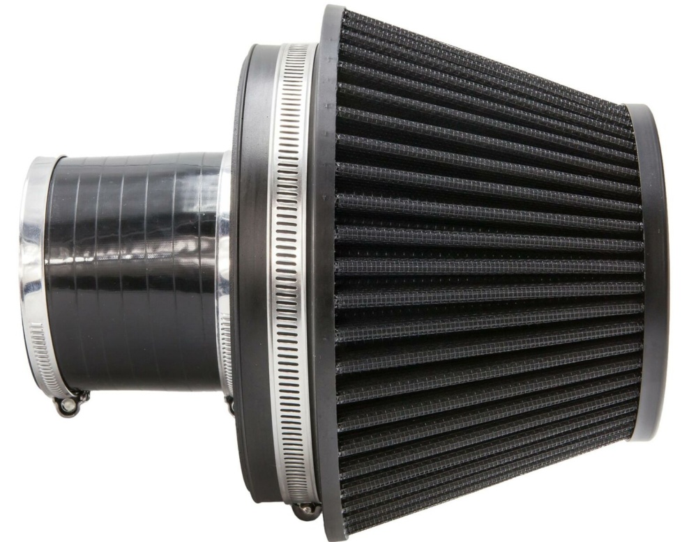 Proram Cone Air Filter Universal Intake -Trumpet & Silicone Coupling -70mm OD