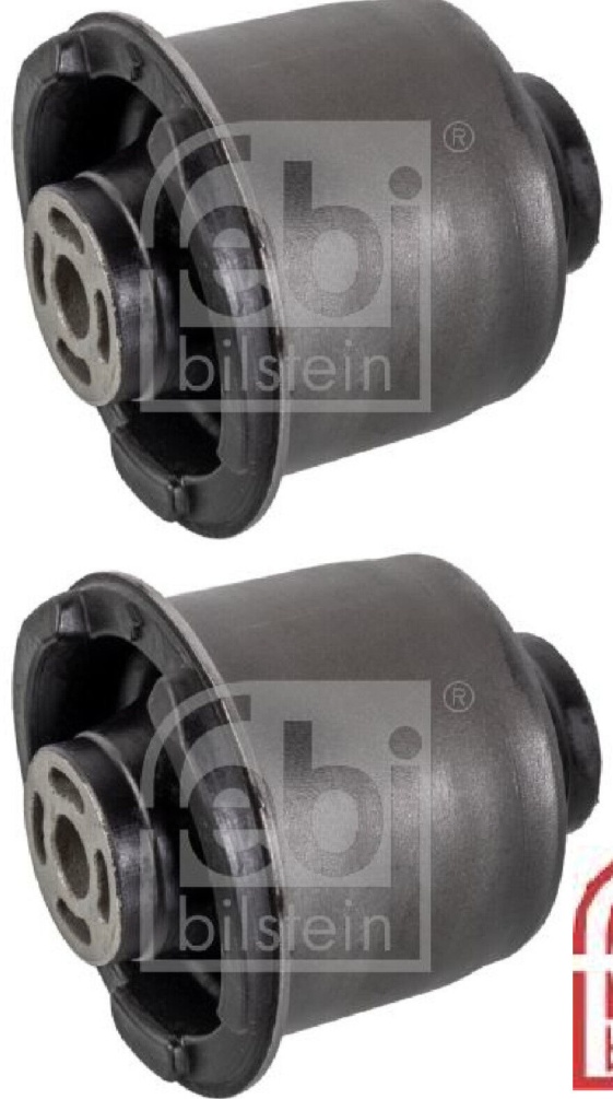 FEBI BILSTEIN BUSHING, AXLE BEAM REAR LEFT REAR RIGHT TOYOTA YARIS YARIS / VIOS