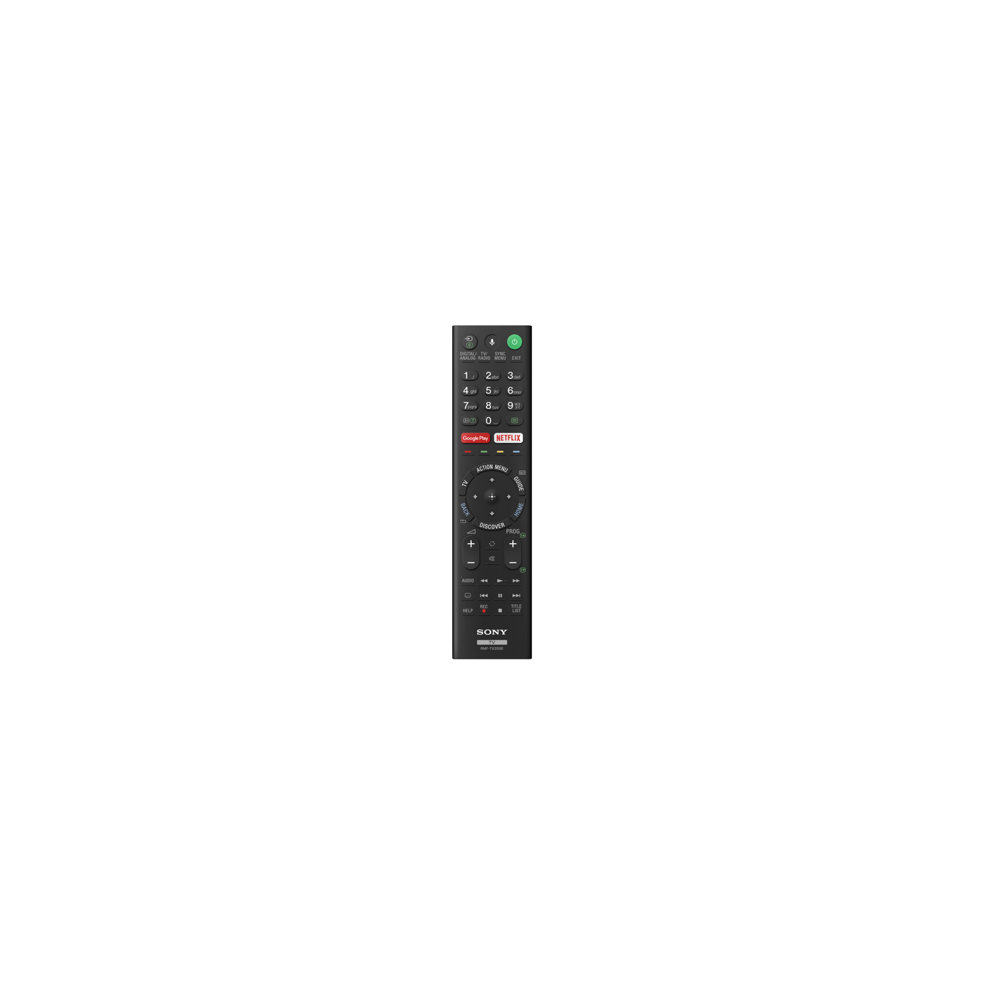 Sony Bravia RMF-TX200E Remote Control TV Voice Netflix Google Genuine Original