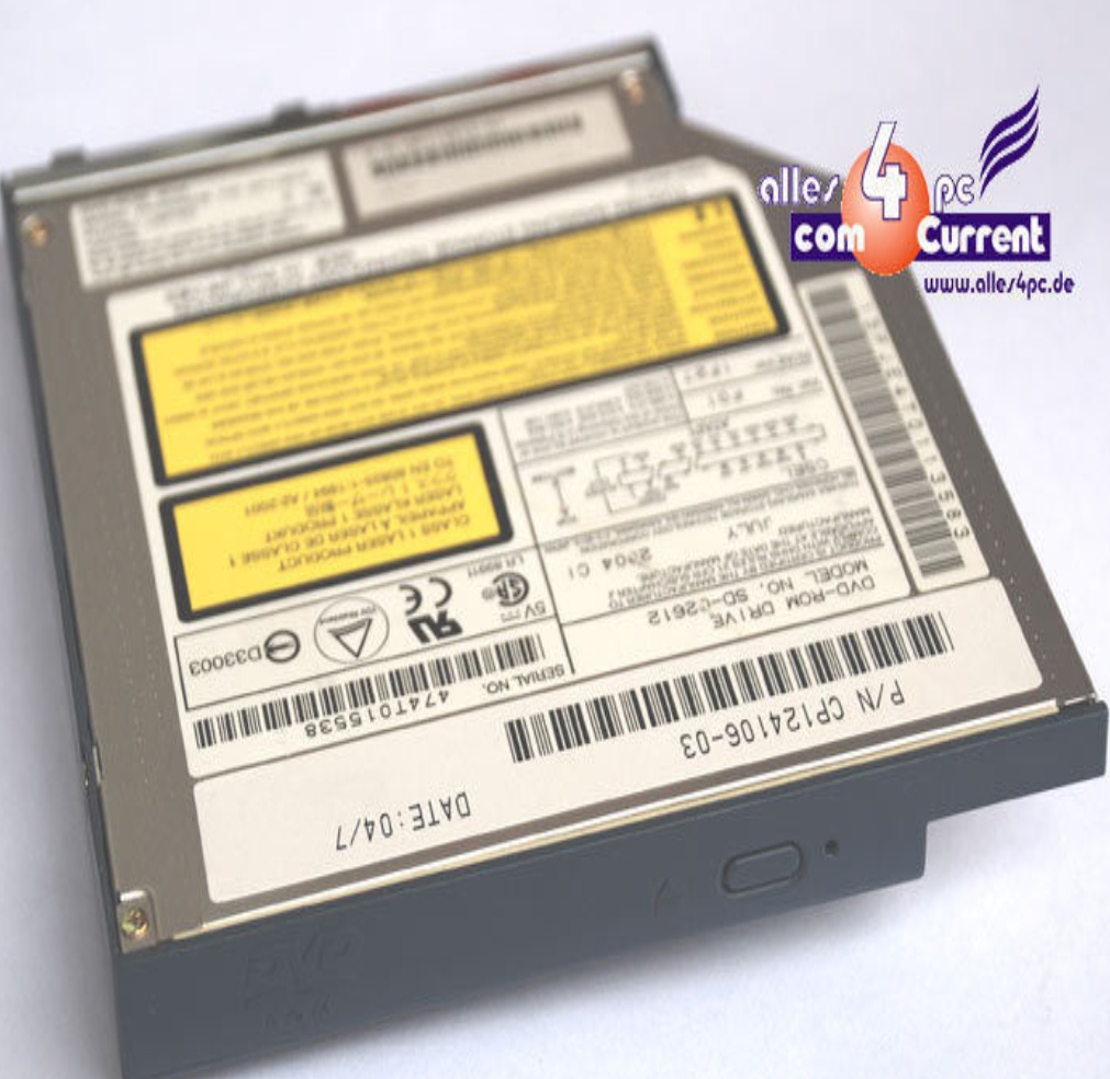 Ide Cd-Rw Dvdrom FSC Lifebook E8010 P2040 P2046 P2110 P2120 S4542 S4546 S2010 Mm