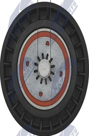 NTY RNK-DW-006 Deflection/Guide Pulley, V-ribbed belt for SSANGYONG