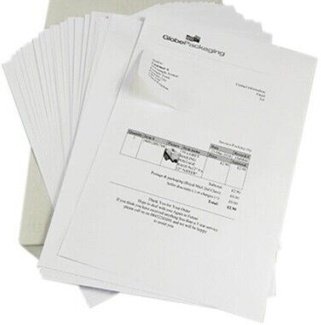 8000 x 110x80mm G11/S11 eBay/Amazon A4 INTEGRATED LABELS Peel Off Invoice Sticky