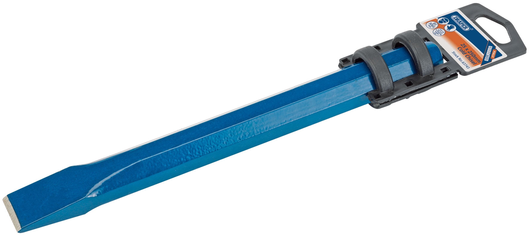 Draper Octagonal Shank Cold Chisel 25mm 250mm - Image 2