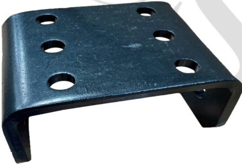 ADJUSTABLE Tow Hitch Drop Plate 2 Pin & Ball and Pin complete with Fixings