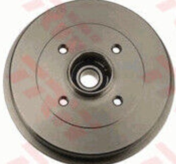 Brake drum DB4340B TRW for NISSAN NOTE MICRA III MICRA C+C III