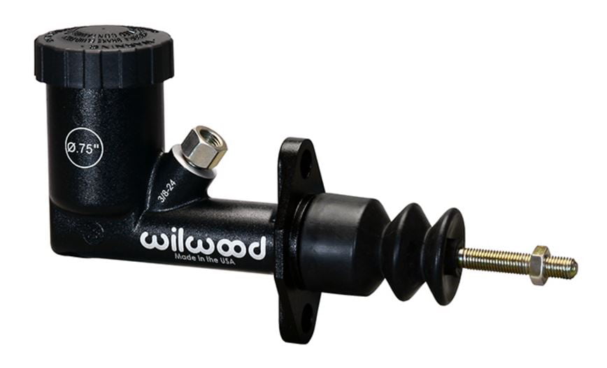 Wilwood GS Compact Integral Reservoir Master Cylinder - 0.750 (3/4) Inch Bore
