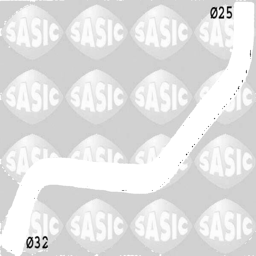 Lower SASIC 3400116 Radiator Hose for CITROËN,DS,PEUGEOT