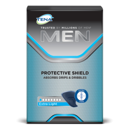14 x TENA Men Protective Shield Level 0 | Incontinence Pads | 1 Pack of 14 - Image 3