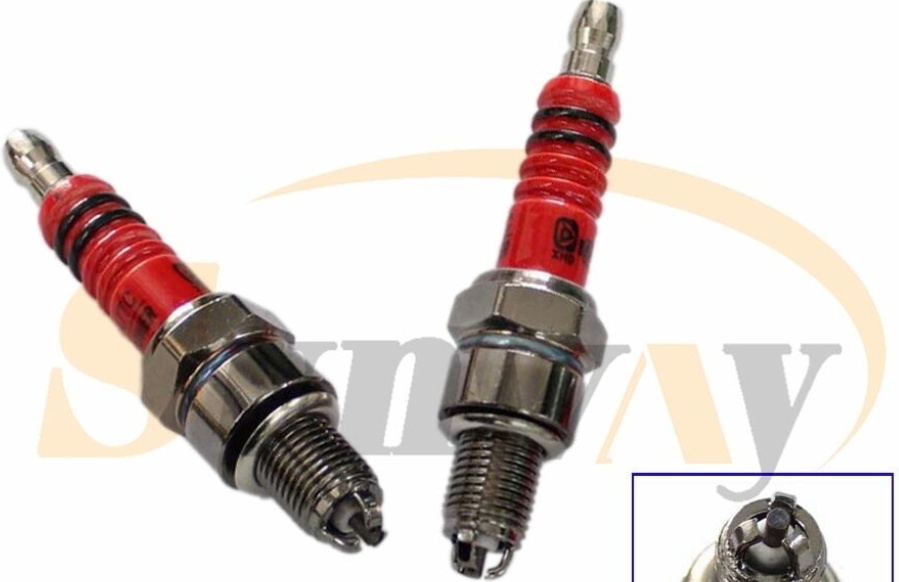 5x Spark Plug For A7TC A7TJC 3 Electrode GY6 50cc-125cc Moped Scooter ATV Quads