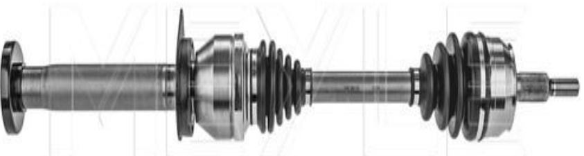 100 498 0616 MEYLE Drive Shaft for VW