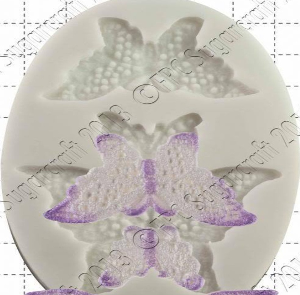 Silicone mould Lace Butterflies | Food Use FPC Sugarcraft FREE UK shipping!