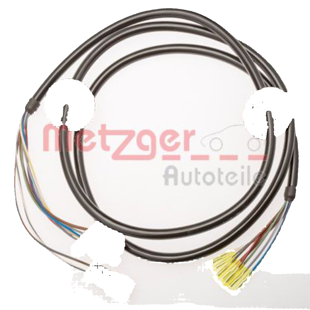 Original METZGER Cable Repair Kit Trunk Lid 2320012 for Audi