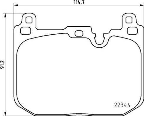 Fits BREMBO P 06 097 HAM PADS. PRZEDNIE FRONT Brembo MINI ⭐UK Stock⭐ - Image 21