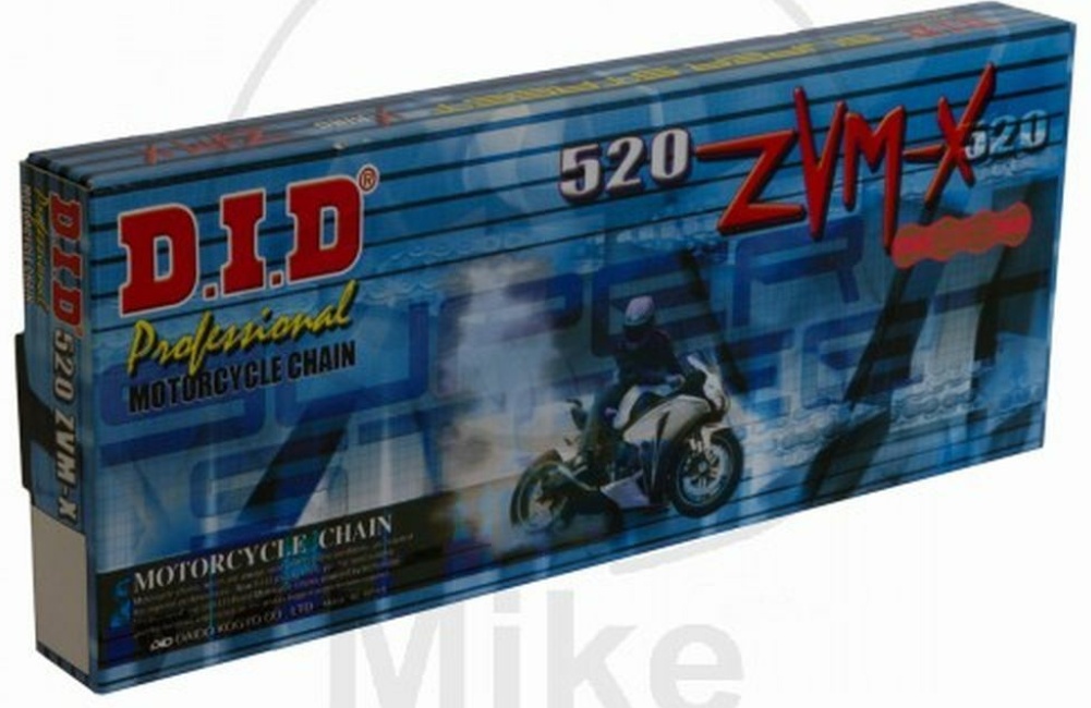 DID 520 ZVM-X (G&G) X 116 R Chain For Motorcycle Spare Parts Accessories