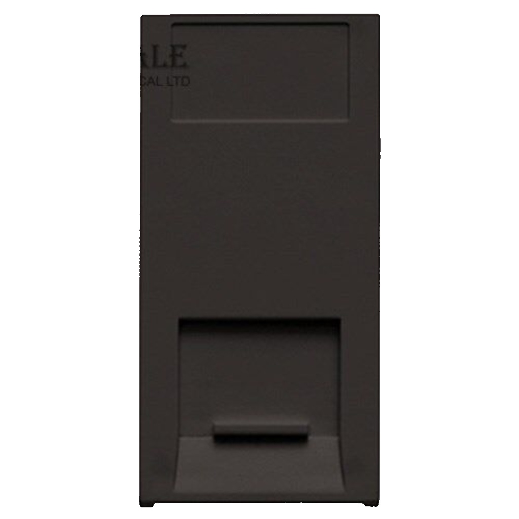 MK Logic Plus Data - K5821 BLK - 25 x 50mm Secondary Telephone Socket Module New