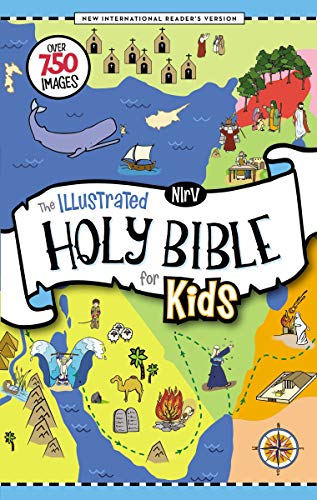 NIrV, The Illustrated Holy Bible for Kids, Hardcover, Full Co... - 9780310765790