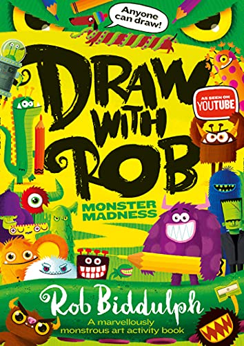 Draw With Rob: Monster Madness by Rob Biddulph 9780008479008 NEW - Image 4