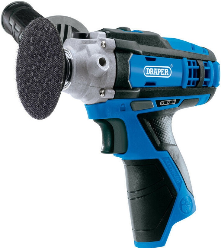 Draper Tools Draper 12V Cordless Car Polisher Bare Unit - Image 3