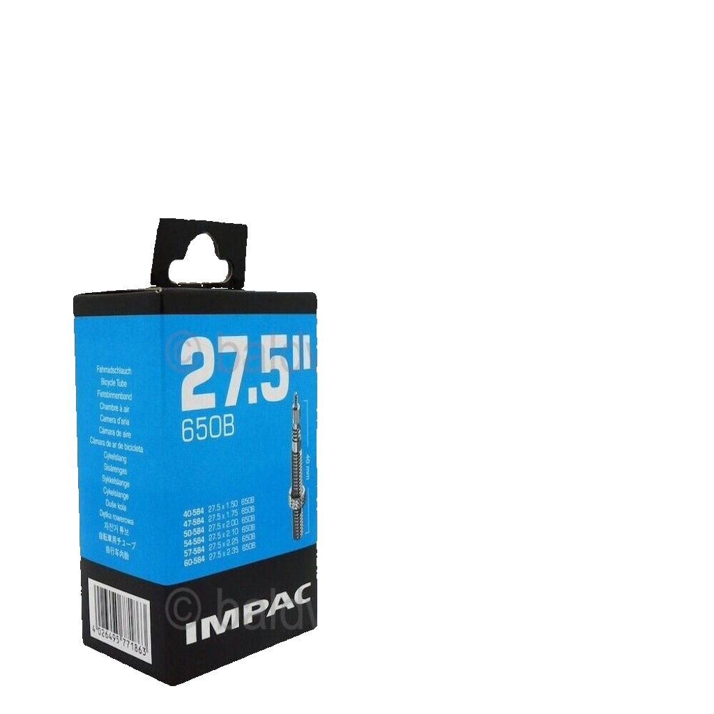Impac Inner Tube 27.5"" 40/60-584 Presta Valve MTB Mountain Bike