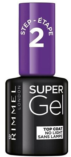 Rimmel Super Gel Überlack - Gel-Nagellack Versiegelung, 12Ml