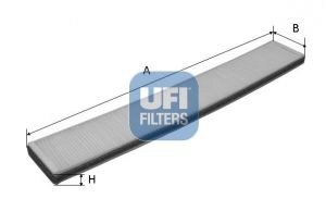 Cabin filter Particulate Filter 53.158.00 UFI for BMW ALPINA - Image 3