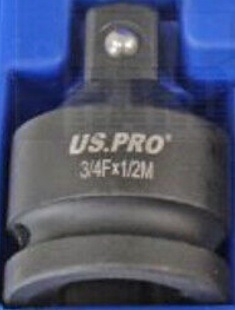 US PRO Tools 6pc Impact Socket Adaptor Set, Reducer for Sockets, Wrench 3511