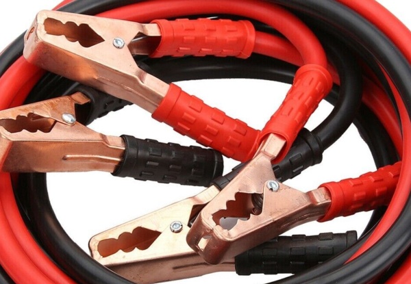 200AMP Heavy Duty 2.5m Car Van Battery Jump Leads Booster Cables + Carry Case