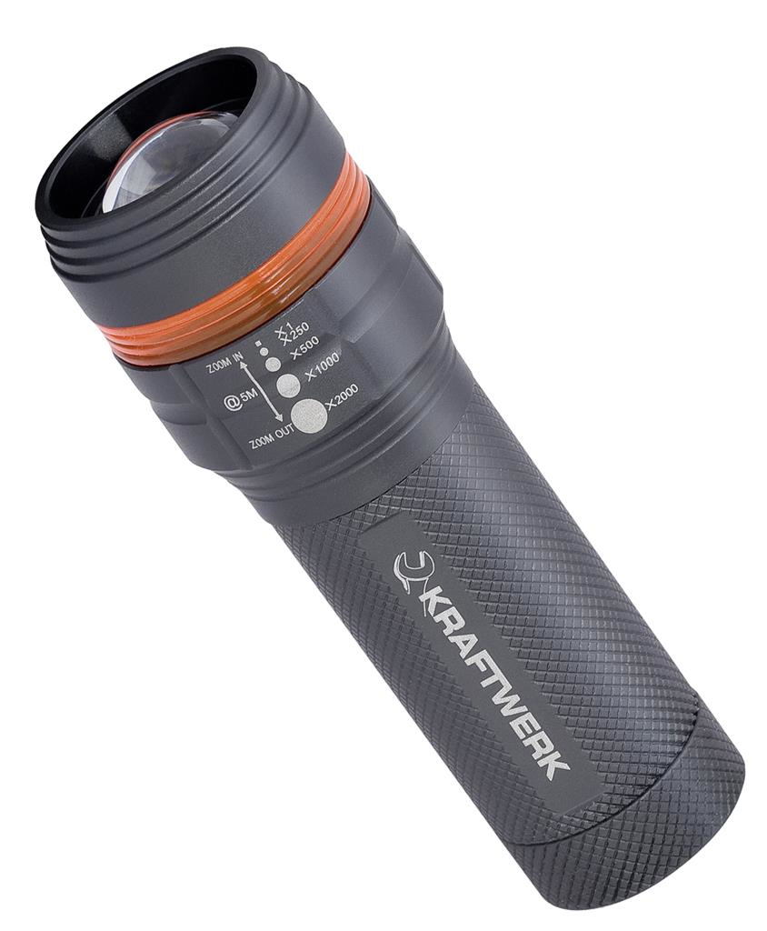 Kraftwerk Schwarz Taschenlampe, Taschenlampe (11 Cm, 110 Lm) - Image 2