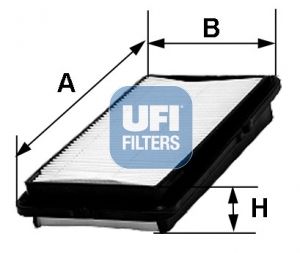 Ufi Filters Ufi 30.380.00 Air Filter - Image 4