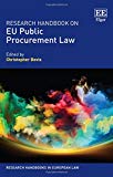Research Handbook on EU Public Procurement Law Bovis Hardback Edward Elgar