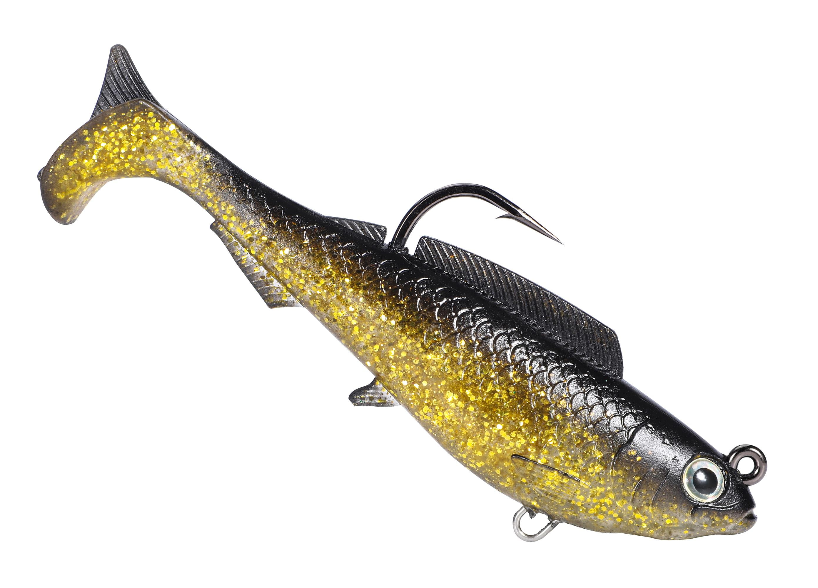Zman Soft Lure Herculez Swimbait 6 Inch Gold Rush (5127)