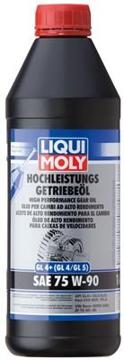 Liqui Moly Gear Oil GL4+ SAE 75W-90 2L High Performance Audi Ford VW 4434