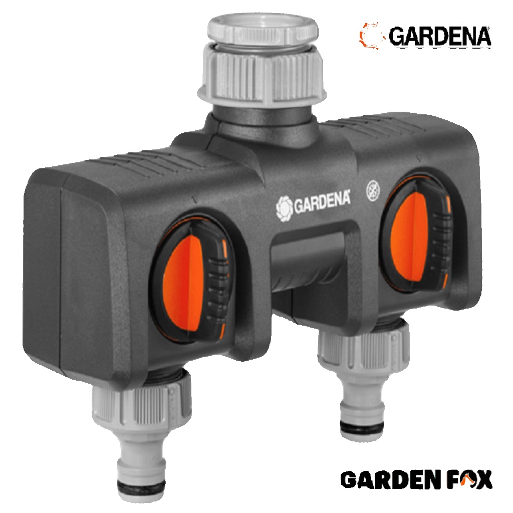 Genuine GARDENA Twin Tap Connector 8193-20 4078500819305 WRT