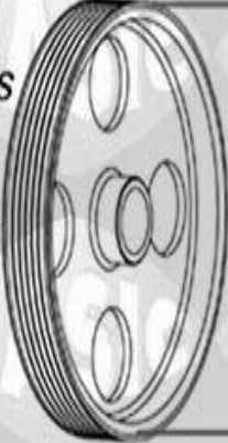 SASIC 2156058 Belt Pulley, crankshaft for TOYOTA