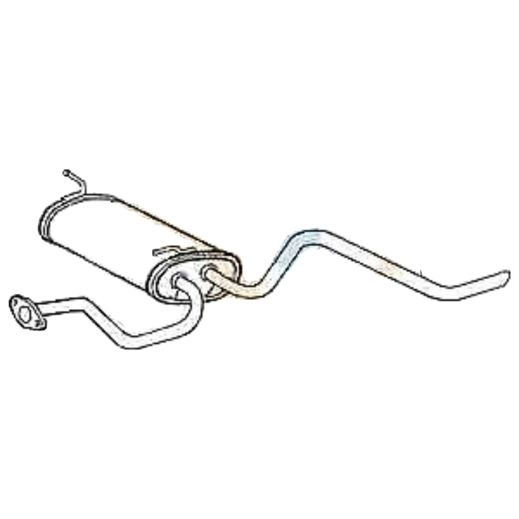 Klarius DW23K Exhaust Rear Box Matiz 0.8 1.0 00-04