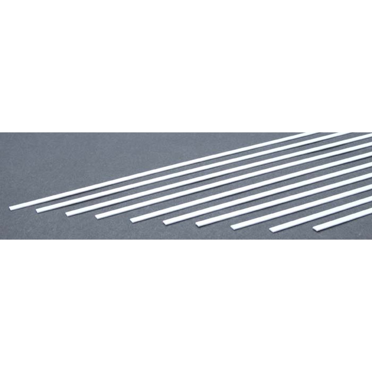 Top Evergreen Scale Models Square Profiles 350x1.50x2.50Mm, 10 Pieces Item 155