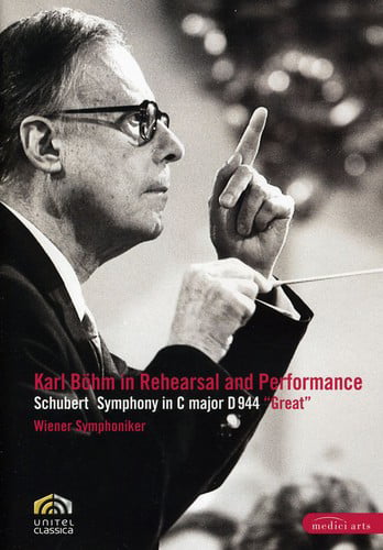 Karl Bohm in Rehearsal And Performance - Schubert Symphony (DVD, 2009)