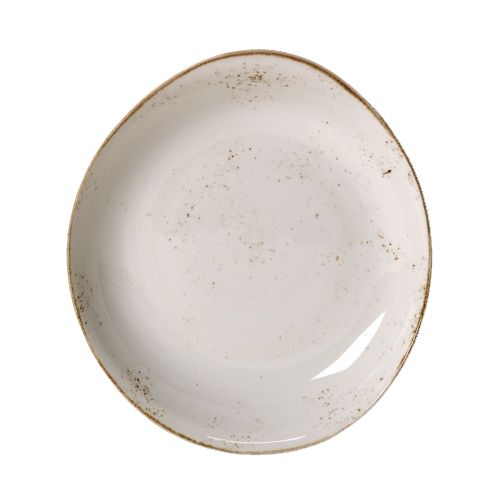 Craft White Freestyle Bowl 28cm 87.25cl Ceramic Bowl Set Tableware Pack of 12