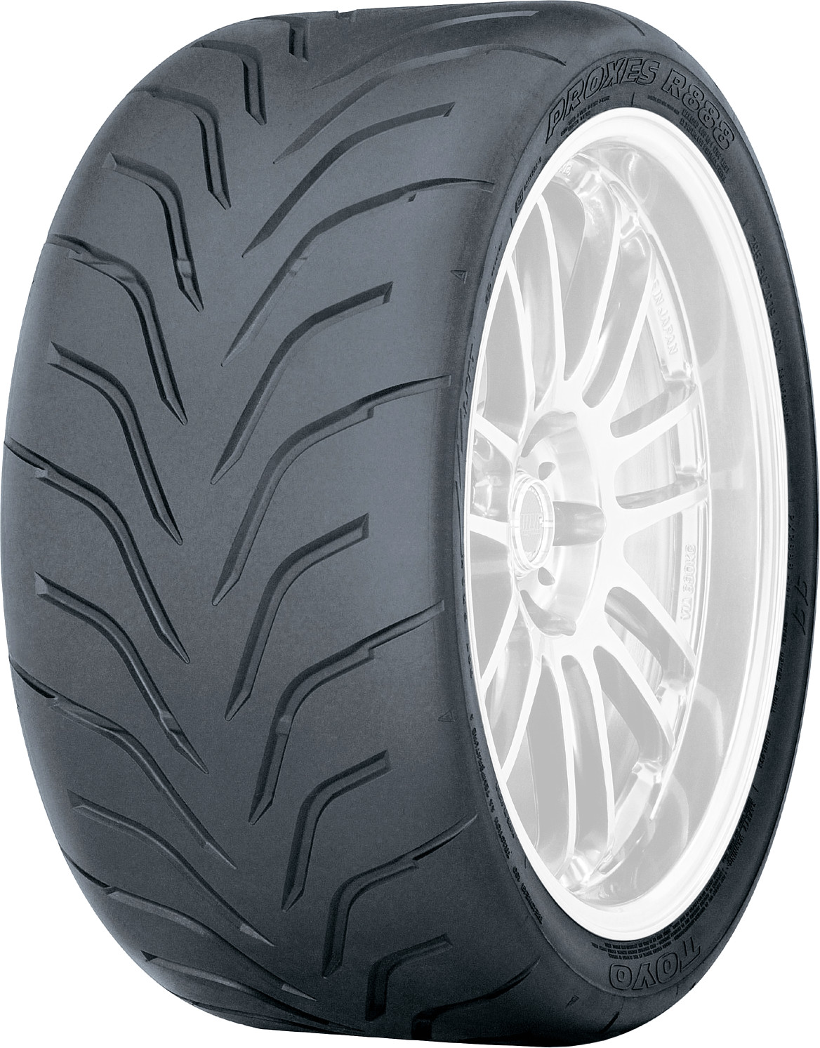 1 x 285/35/20 (100Y) Toyo R888R Trackday/Race E Marked Tyre - 2853520