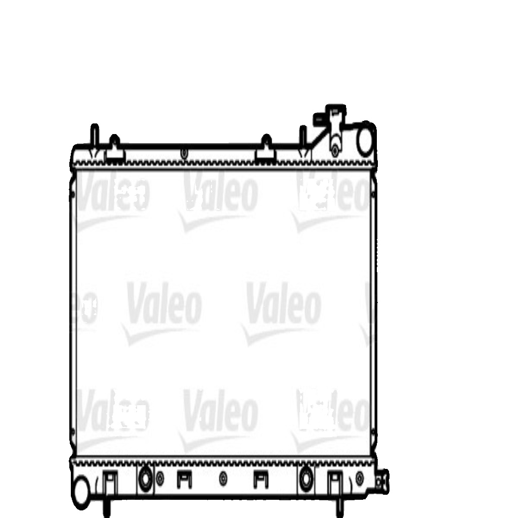 VALEO-OE 735209 Radiator, engine cooling for SUBARU
