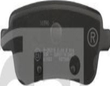 FEBI BILSTEIN BRAKE PAD SET, DISC BRAKE REAR MERCEDES-BENZ A-CLASS CLA GL-CLASS