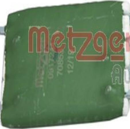 METZGER 0917244 Resistor, interior blower for MERCEDES-BENZ